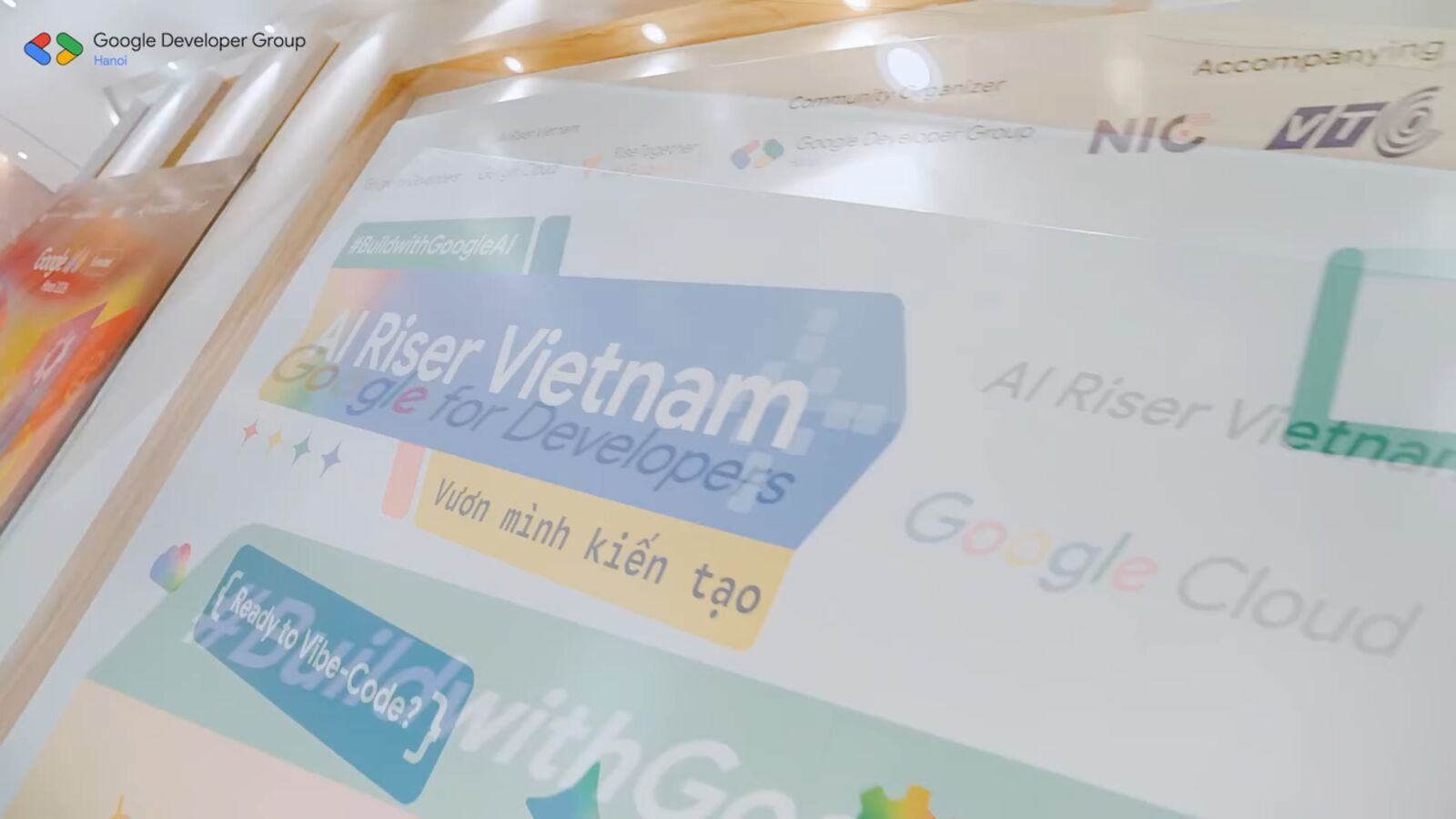Google I/O Extended Hanoi 2026 — three minutes of what 1,100 RSVPs turn into